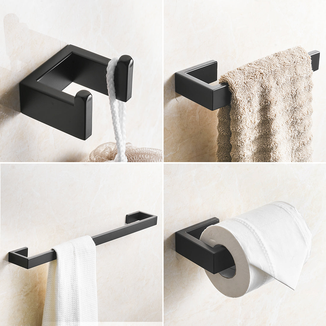 Bathroom Holder Set "Tacoma"