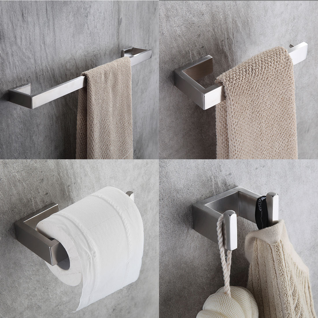 Bathroom Holder Set "Tacoma"