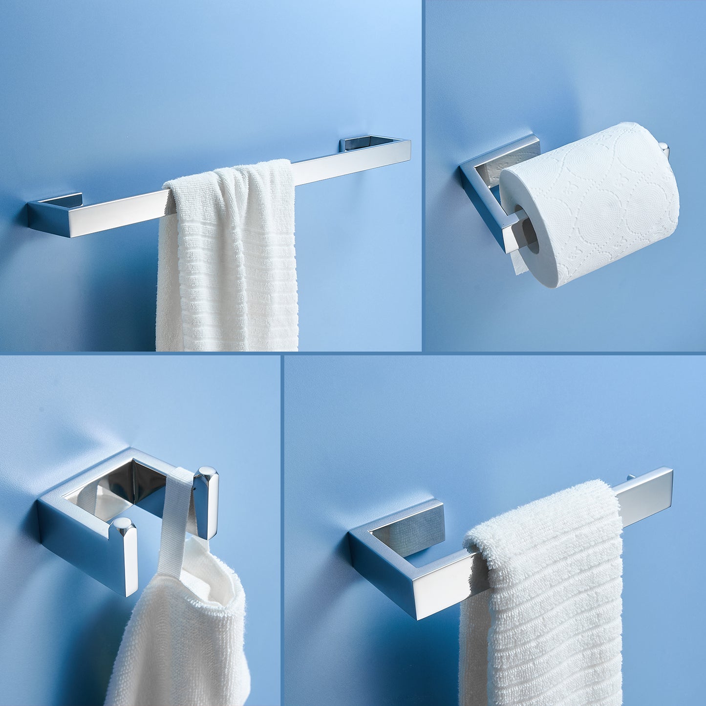 Bathroom Holder Set "Tacoma"