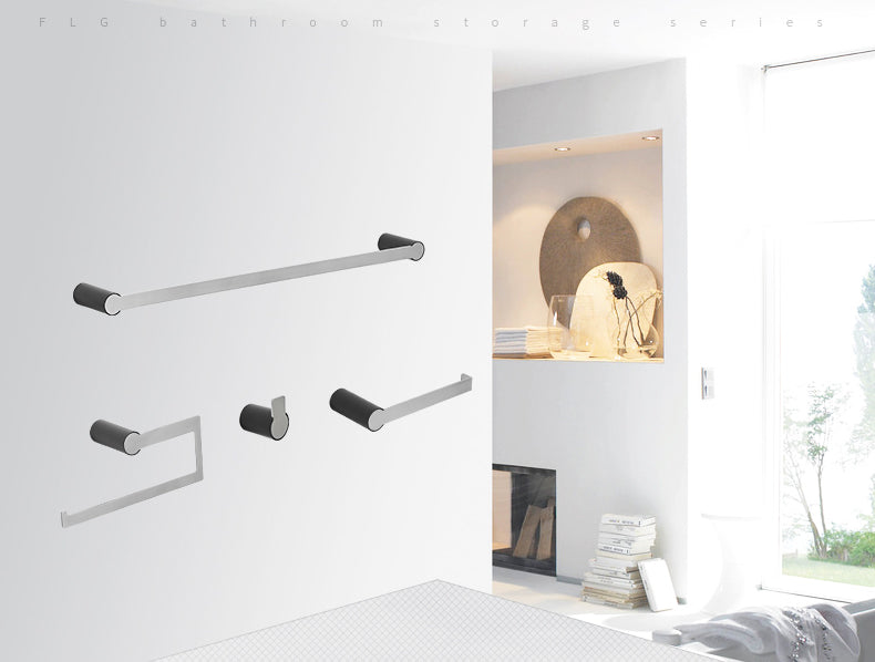 Bathroom Holder Set "Jet City"